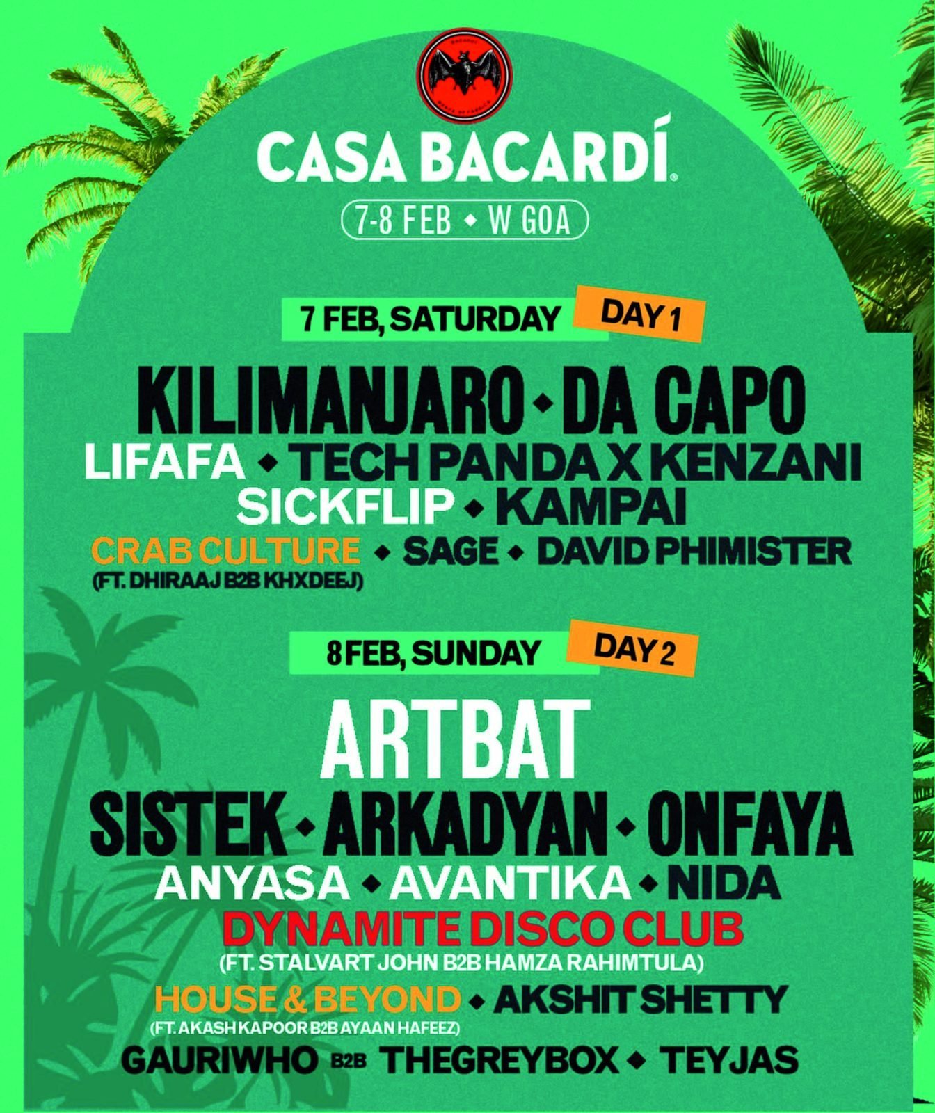 Casa Bacardi - Goa 2026