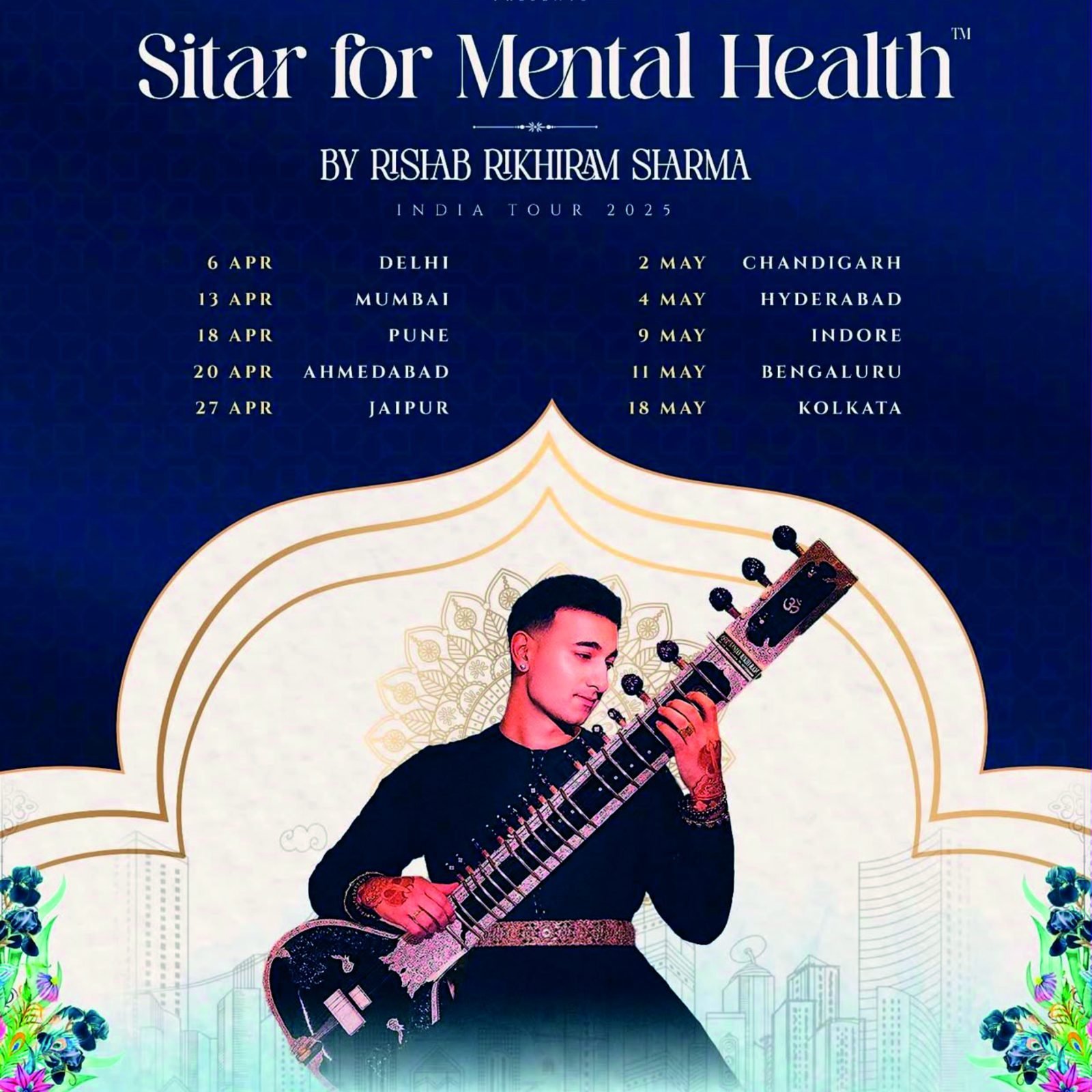 Rishab Rikiram Sharma India Tour 2025 (5 Cities)